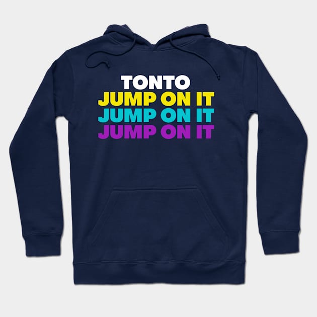 TONTO ( JUMP ON IT ) Sugarhill Gang apache Hoodie by ölümprints